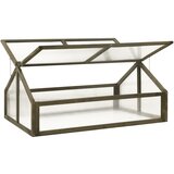 Furnova Rastlinjak sive barve 114x80x50 cm les jelke, (21948450) | Shoptok.si