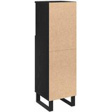  Kupaonski ormar Crni hrast 30 x 30 x 100 cm Konstruirano drvo | shoptok.hr