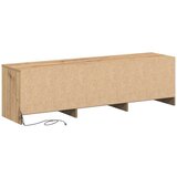 TV omarica z LED Umetni hrast 140 x 34 x 40 cm Konstruiran les, (5000202741) | Shoptok.si