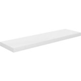  Plutajuće zidne police 4 kom sjajne bijele 90x23,5x3,8 cm MDF | shoptok.hr