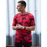 DStreet Men's Red Camo T-Shirt | shoptok.hr