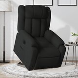  The Living Store Električni naslanjač s funkcijo vstajanja črn - Električni Naslanjač S Funkcijo Vstajanja, (21447195) | Shoptok.si