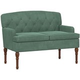  Ljubavni kauč s gumbima Morska zelena 111 x 65 x 79 cm Baršun | Eponuda.com