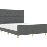 vidaXL Tamno sivi krevet 160x200 cm tkanina Cijene
