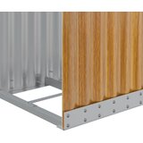  Držač za cjepanice izgledom drva 40x45x170 cm pocinčani čelik | Eponuda.com