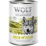 Wolf of Wilderness Ekonomično pakiranje: Adult 24 x 400 g - Green Fields - janjetina Cijene