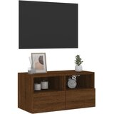  Zidni TV ormarić smeđa boja hrasta 60 x 30 x 30 cm drveni | shoptok.hr