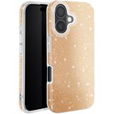 AVIZAR Ohišje z bleščicami za iPhone 16 Plus Odporen na udarce Glitter, Zlata, (5000013490) | Shoptok.si