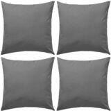 vidaXL Zunanje blazine 4 kosi 45x45 cm sive, (20768870) | Shoptok.si