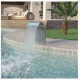  FONTANA za bazen od nehrđajućeg čelika 45 x 30 x 65 cm srebrna | shoptok.hr
