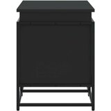 vidaXL Kutija za pohranu s poklopcem 100x40x51,5 cm konstruirano drvo | shoptok.hr