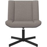  Stolica na kotačiće Sivosmeđa 63 x 75 x 76 cm tkanina | shoptok.hr