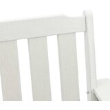  Vrtna blagovaonska stolica 2 pcs Bijelo 65,5 x 59 x 88 cm HDPE | shoptok.hr