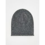 Reserved kapa beanie iz mešanice volne - siva | Shoptok.si