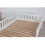 MID.YOU Postelja Duo, 90x200, Bor, Bela, Masivno | Shoptok.si