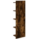  Zidna polica Dimljeni hrast 30 x 15 x 100 cm - Dimljeni hrast 1 30 x 15 x 100 cm (5 etaža) | shoptok.hr