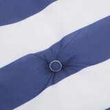  Jastuci za vrtne stolice 4 kom plavo-bijeli 50x50x3 cm tkanina | shoptok.hr