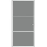  Unutarnja vrata 102,5x201,5 cm bijela od ESG stakla i aluminija | Eponuda.com
