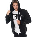 Leone 1947 Flis Man Hoody Full Zip Soft Basic Črna Cene