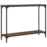  Konzolni stol boja hrasta 101x30,5x75 cm konstruirano drvo | shoptok.hr