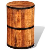 Furnova Barski stolček grobo obdelan mangov les, (21948932) | Shoptok.si