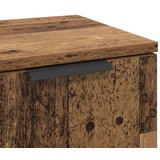 vidaXL Strani šal Star les 30 x 30 x 70 cm Konstruiran les | Shoptok.si