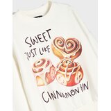 Sinsay Crewneck majica s printom cimeta | shoptok.hr