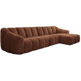 Miuform Kutna garnitura boja terakote (s desnim kutom/s ležaljkom) Shell – | shoptok.hr