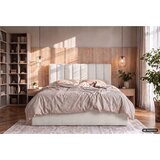 Boxxx OBLAZINJENA POSTELJA 160 cm x 200 cm , tekstil krem barve | Shoptok.si