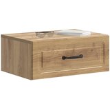  Noćni ormarić za montažu na zid 2 kom. Hrast artisan | shoptok.hr