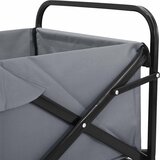  Preklopna kolica Siva 89 x 63 x 96 cm Čelik i Oxford poliester | shoptok.hr
