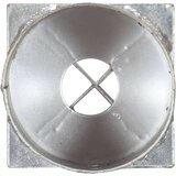 vidaXL Šiljci za tlo 6 kom srebrni 10 x 76 cm od pocinčanog čelika | shoptok.hr