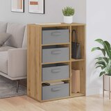  Kreveta s ladicama Umjetnički hrast 60 x 33,5 x 84 cm | shoptok.hr