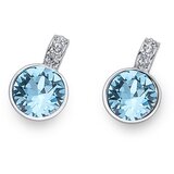 Oliver Weber ženske Double Aqua Mindjuše Sa Swarovski Plavim Kristalom | ePonuda.com