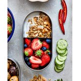 Shumee BB-Set 2 jeklenih škatel za malico, siv, (21397108) | Shoptok.si