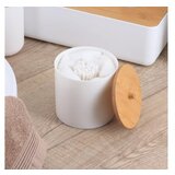 Tendance kutija za vatu 7,5X10 cm bambus/ps bela 6785210 | ePonuda.com