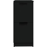  Komode 2 kom crne 30 x 30 x 70 cm od konstruiranog drva | Eponuda.com