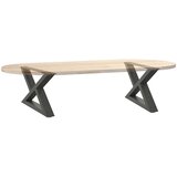  Noge za klub stolić 2 kom. antracit 60 x (30-31,3) cm čelik | shoptok.hr