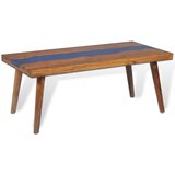  Stolić za kavu od tikovine i smole 100 x 50 x 40 cm | shoptok.hr