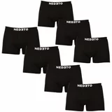 Nedeto 7PACK men's boxers black