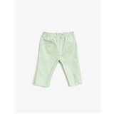 Koton Baby Girl Green Pocket Elastic Waist Trousers | shoptok.hr