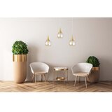  Luster na sajli LACRIMA BELA 3xE27/60W/230V | Eponuda.com