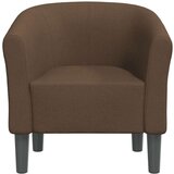 vidaXL Fotelj rjavo blago | Shoptok.si