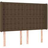  Krevet s oprugama i madracem tamnosmeđi 140x200 cm tkanina | shoptok.hr
