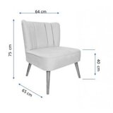 Atelier Del Sofa fotelja moon river green