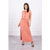 Kesi Boho dress with fly dark apricot | shoptok.hr