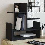 Organizator za pisalno mizo črn 49x20x52,5 cm inženirski les, (21413929) Cene