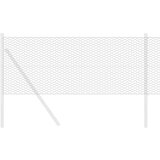 vidaXL Heksagonalna ograja Siva 0.6x10 m Jeklo Cene