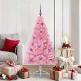  Umjetno predsvijetljeno božićno drvce Ružičasta 150 cm PVC | shoptok.hr