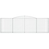  Lučne gabionske košare 10kom 400x30x120/140cm pocinčano željezo | shoptok.hr